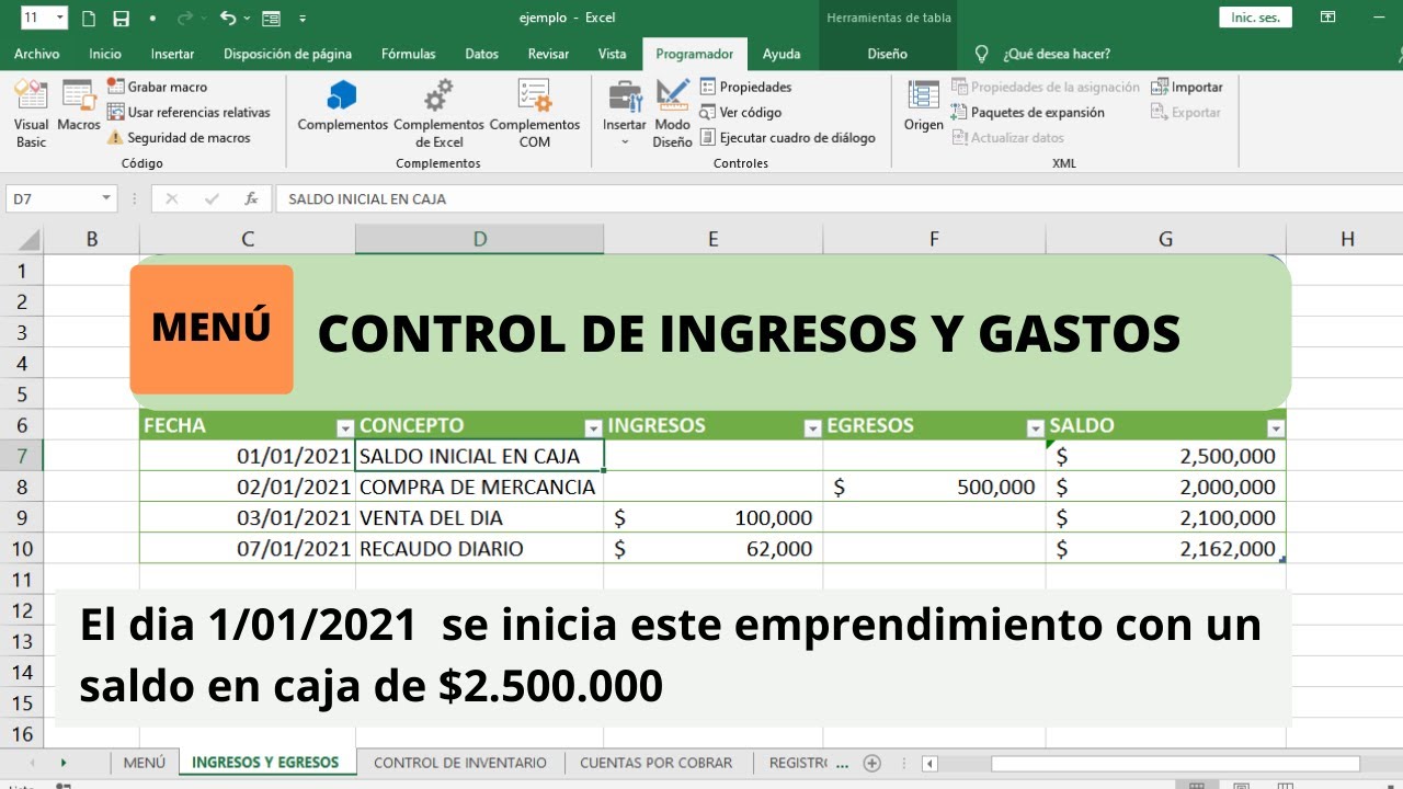 Paso 2: Registra tus gastos mensuales