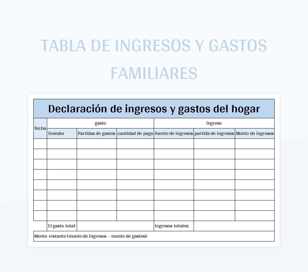 1. El Primer Paso: Conoce tus Ingresos y Gastos