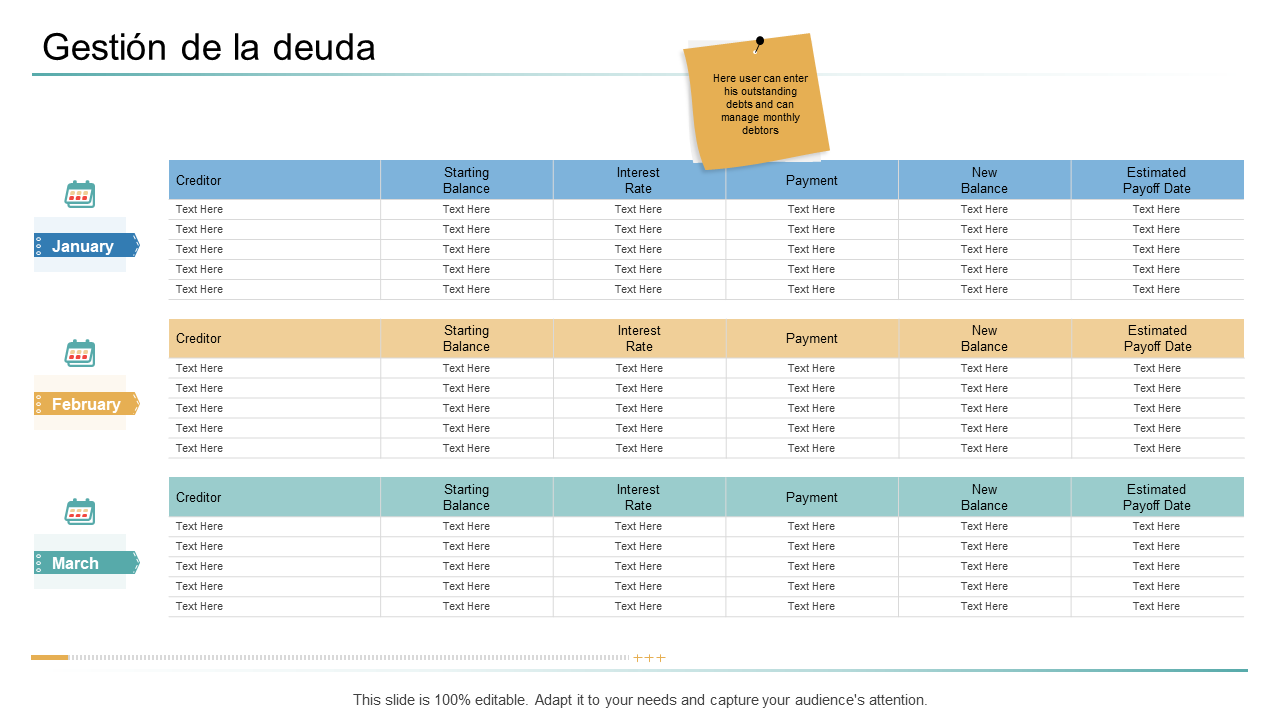 1. Identifica y Lista Todas Tus Deudas